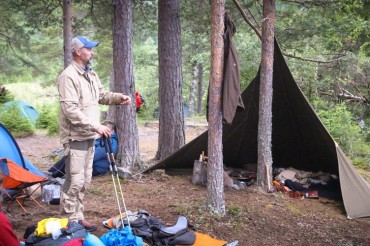 Suomalainen Loue ruotsalaisessa saaressa