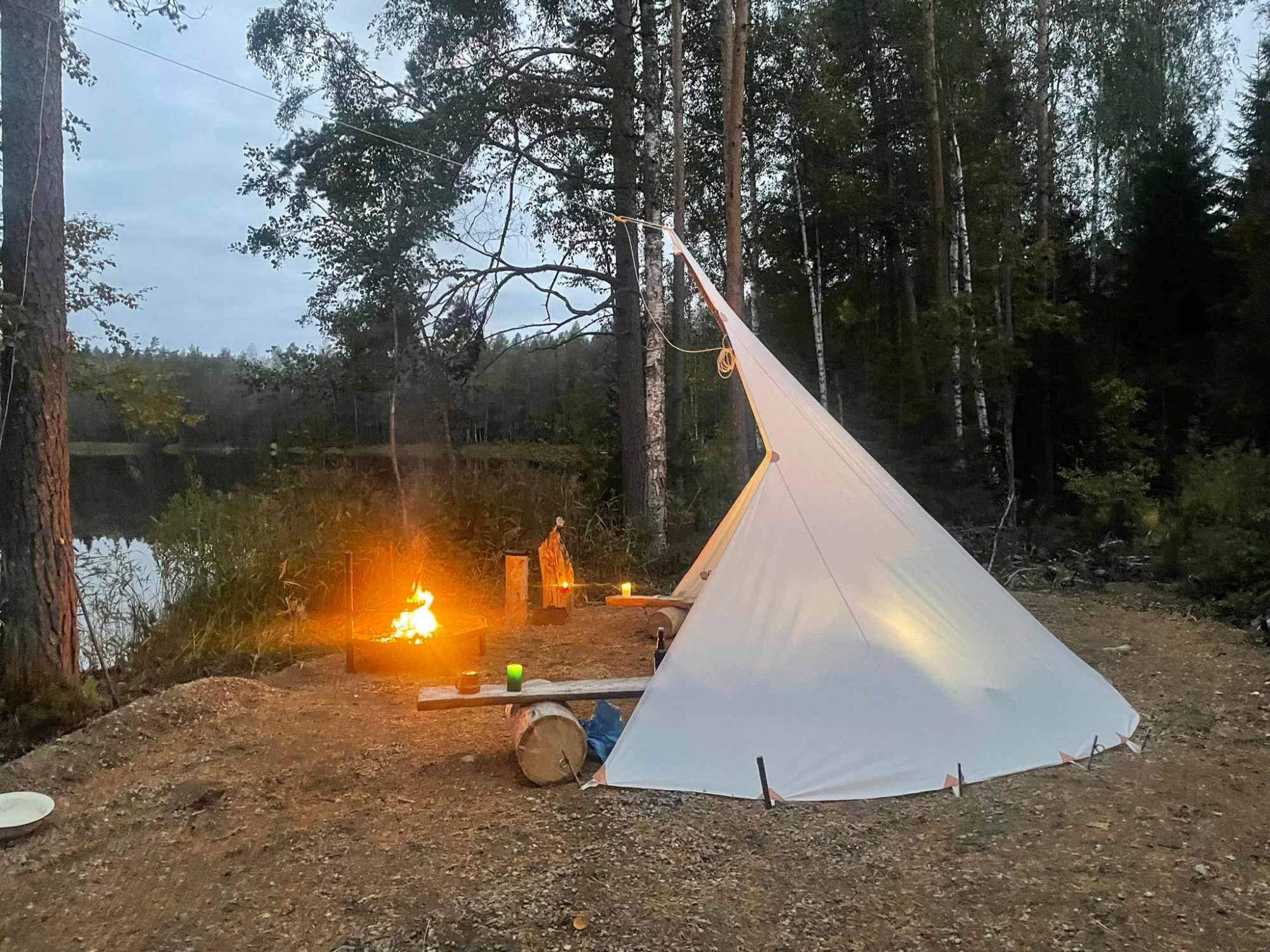 FinnRover - Poêle à frire Kyyrö - Petite - Bushcraft - Résilience Nordic